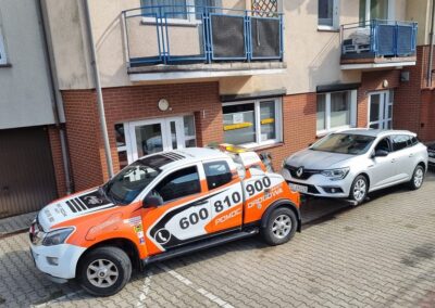 holowanie na widelcu